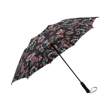 Load image into Gallery viewer, Floral Danseur Semi-Automatic Foldable Umbrella (Model U05) Semi-Automatic Foldable Umbrella e-joyer 
