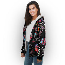 Load image into Gallery viewer, Floral Danseur Sherpa Hoodie hoodie Herman 
