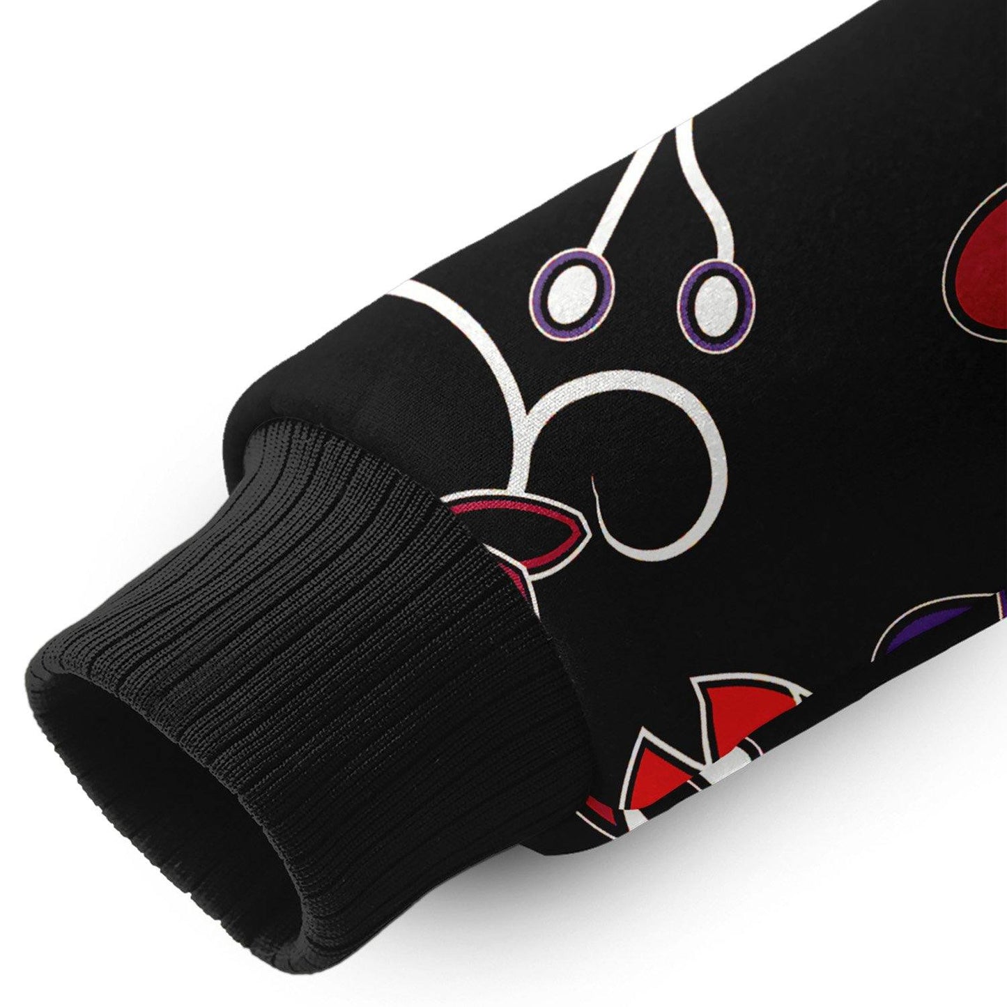 Floral Danseur Sherpa Hoodie hoodie Herman 