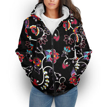 Load image into Gallery viewer, Floral Danseur Sherpa Hoodie hoodie Herman 
