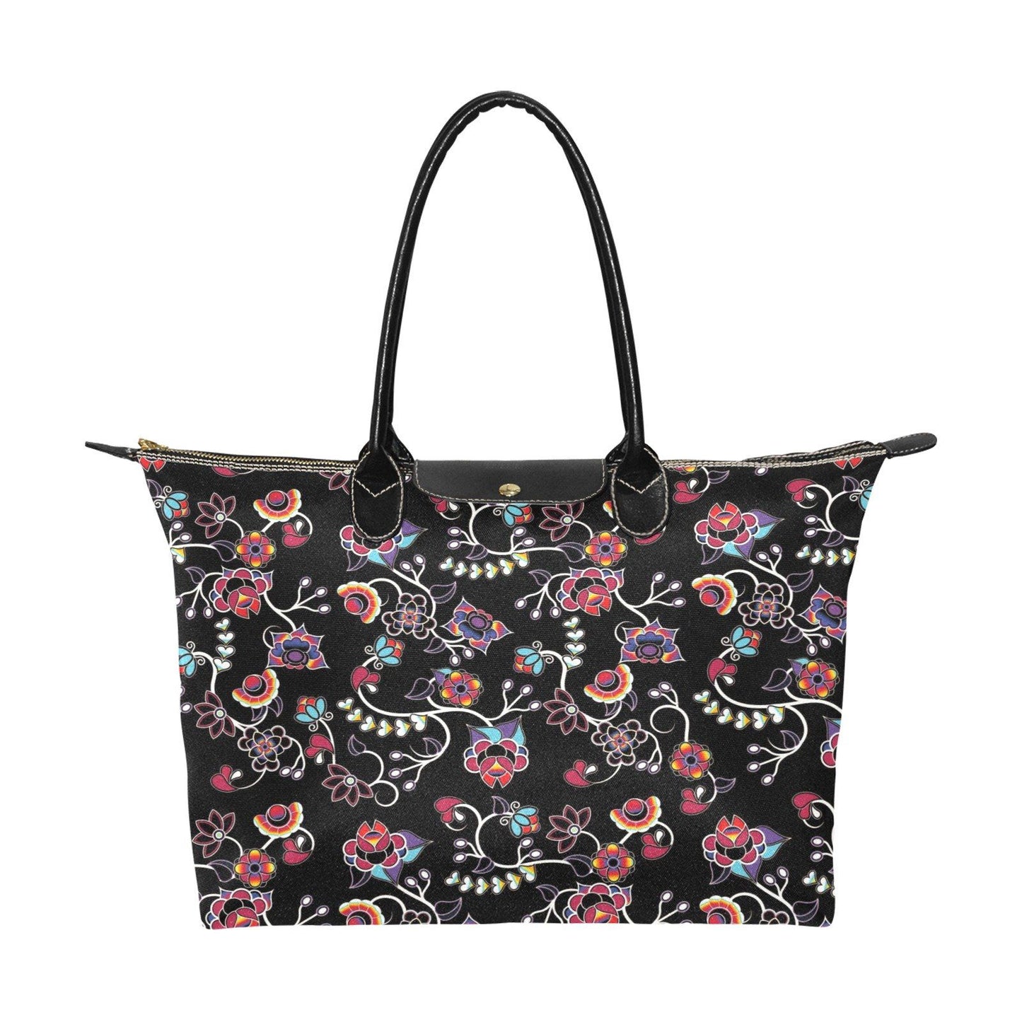 Floral Danseur Single-Shoulder Lady Handbag (Model 1714) bag e-joyer 