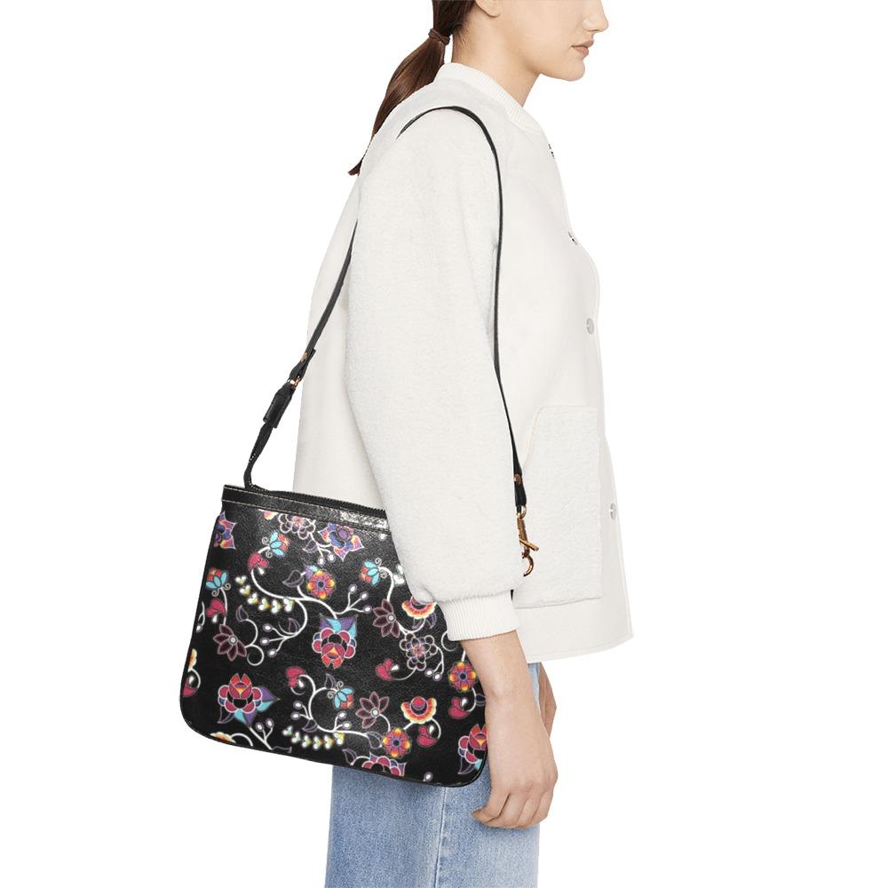 Floral Danseur Small Shoulder Bag (Model 1710) Small Shoulder Bag (1710) e-joyer 