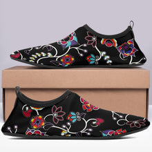 Load image into Gallery viewer, Floral Danseur Sockamoccs Kid&#39;s Slip On Shoes Herman 
