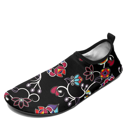 Floral Danseur Sockamoccs Kid's Slip On Shoes Herman 