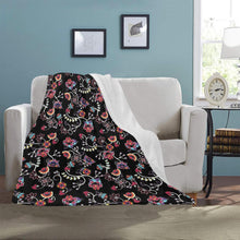 Load image into Gallery viewer, Floral Danseur Ultra-Soft Micro Fleece Blanket 40&quot;x50&quot; Ultra-Soft Blanket 40&#39;&#39;x50&#39;&#39; e-joyer 
