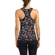 Load image into Gallery viewer, Floral Danseur Women&#39;s Racerback Tank Top (Model T60) Racerback Tank Top (T60) e-joyer 
