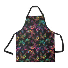 Load image into Gallery viewer, Floral Eagle All Over Print Apron All Over Print Apron e-joyer 
