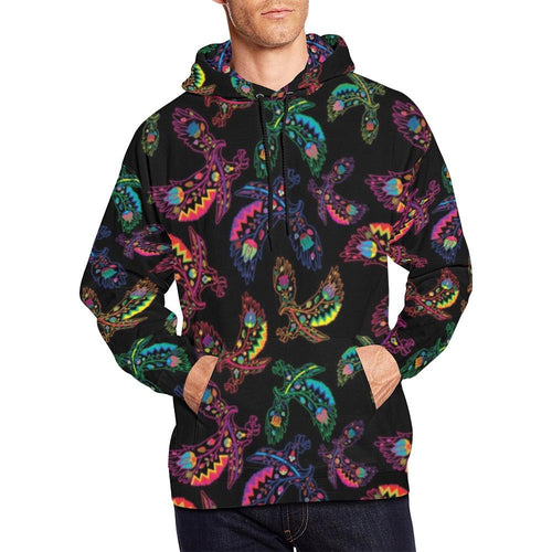 Floral Eagle All Over Print Hoodie for Men (USA Size) (Model H13) All Over Print Hoodie for Men (H13) e-joyer 