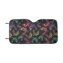 Load image into Gallery viewer, Floral Eagle Car Sun Shade 55&quot;x30&quot; Car Sun Shade e-joyer 
