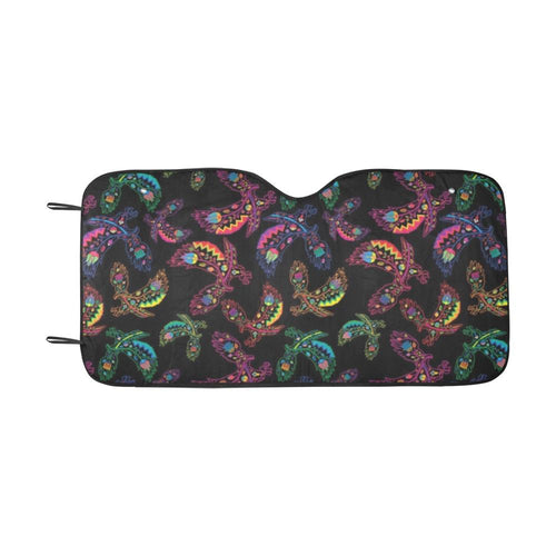 Floral Eagle Car Sun Shade 55