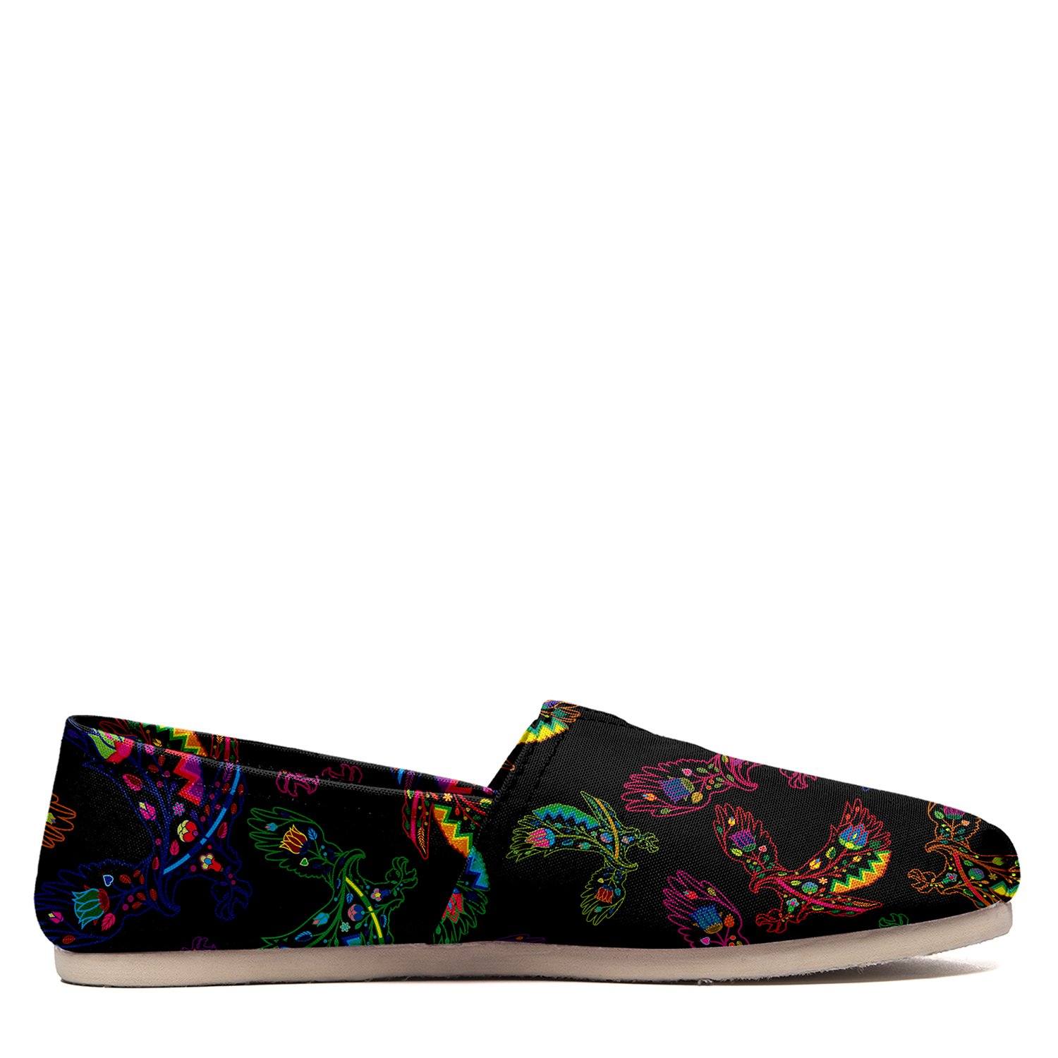 Floral Eagle Casual Unisex Slip On Shoe Herman 