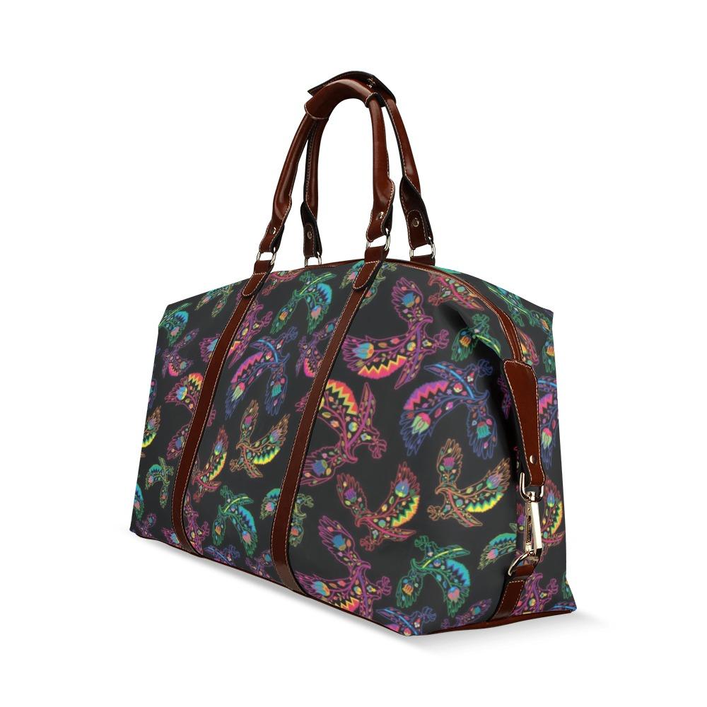 Floral Eagle Classic Travel Bag (Model 1643) Remake Classic Travel Bags (1643) e-joyer 