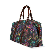 Load image into Gallery viewer, Floral Eagle Classic Travel Bag (Model 1643) Remake Classic Travel Bags (1643) e-joyer 
