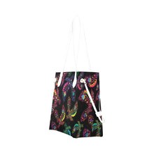 Load image into Gallery viewer, Floral Eagle Clover Canvas Tote Bag (Model 1661) Clover Canvas Tote Bag (1661) e-joyer 
