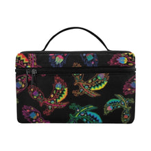 Load image into Gallery viewer, Floral Eagle Cosmetic Bag/Large (Model 1658) Cosmetic Bag e-joyer 
