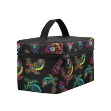 Load image into Gallery viewer, Floral Eagle Cosmetic Bag/Large (Model 1658) Cosmetic Bag e-joyer 
