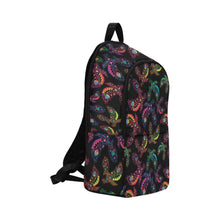 Load image into Gallery viewer, Floral Eagle Fabric Backpack for Adult (Model 1659) Casual Backpack for Adult (1659) e-joyer 
