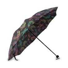 Load image into Gallery viewer, Floral Eagle Foldable Umbrella (Model U01) Foldable Umbrella e-joyer 
