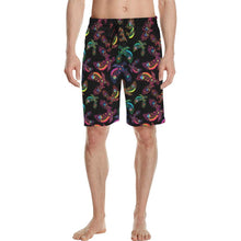 Load image into Gallery viewer, Floral Eagle Men&#39;s All Over Print Casual Shorts (Model L23) Men&#39;s Casual Shorts (L23) e-joyer 
