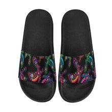 Load image into Gallery viewer, Floral Eagle Men&#39;s Slide Sandals (Model 057) Men&#39;s Slide Sandals (057) e-joyer 
