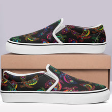 Load image into Gallery viewer, Floral Eagle Otoyimm Canvas Slip On Shoes otoyimm Herman 
