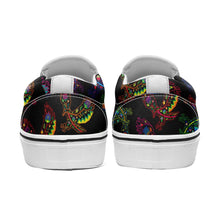 Load image into Gallery viewer, Floral Eagle Otoyimm Canvas Slip On Shoes otoyimm Herman 
