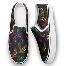 Load image into Gallery viewer, Floral Eagle Otoyimm Canvas Slip On Shoes otoyimm Herman 
