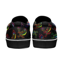 Load image into Gallery viewer, Floral Eagle Otoyimm Canvas Slip On Shoes otoyimm Herman 
