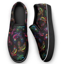 Load image into Gallery viewer, Floral Eagle Otoyimm Canvas Slip On Shoes otoyimm Herman 
