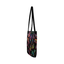 Load image into Gallery viewer, Floral Eagle Reusable Shopping Bag Model 1660 (Two sides) Shopping Tote Bag (1660) e-joyer 
