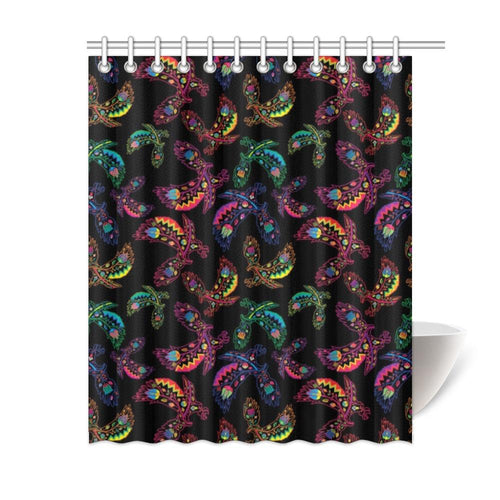 Floral Eagle Shower Curtain 60