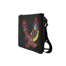 Load image into Gallery viewer, Floral Eagle Slim Clutch Bag (Model 1668) Slim Clutch Bags (1668) e-joyer 
