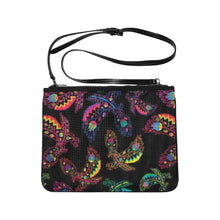 Load image into Gallery viewer, Floral Eagle Slim Clutch Bag (Model 1668) Slim Clutch Bags (1668) e-joyer 
