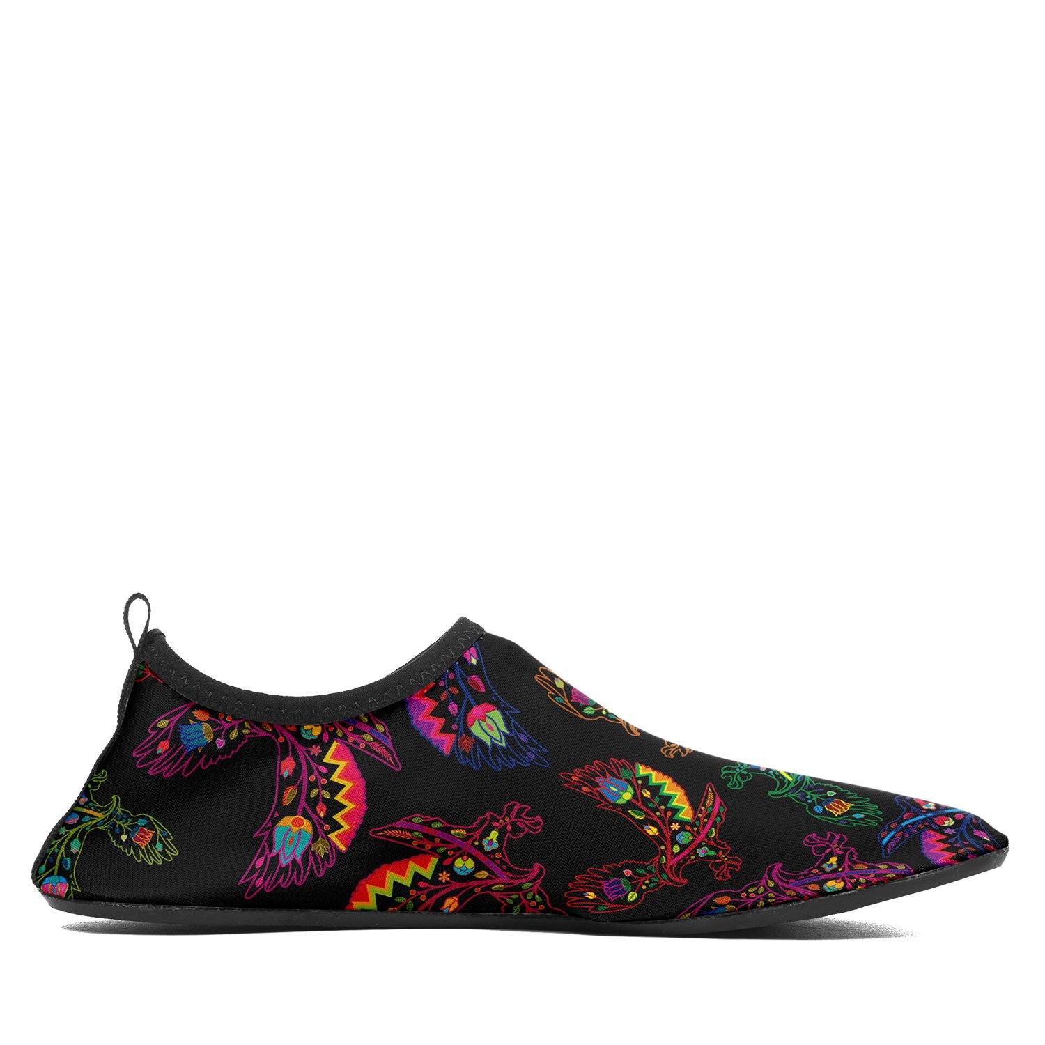 Floral Eagle Sockamoccs Kid's Slip On Shoes Herman 