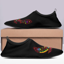 Load image into Gallery viewer, Floral Eagle Sockamoccs Slip On Shoes 49 Dzine 
