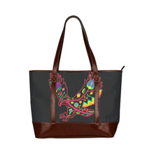 Load image into Gallery viewer, Floral Eagle Tote Handbag (Model 1642) Tote Handbags (1642) e-joyer 
