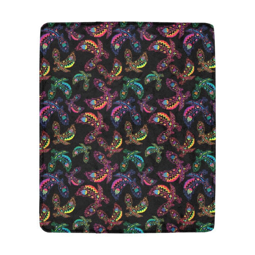 Floral Eagle Ultra-Soft Micro Fleece Blanket 50