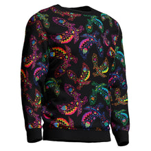 Load image into Gallery viewer, Floral Eagle Unisex Crewneck Long Sleeve Top 49 Dzine 
