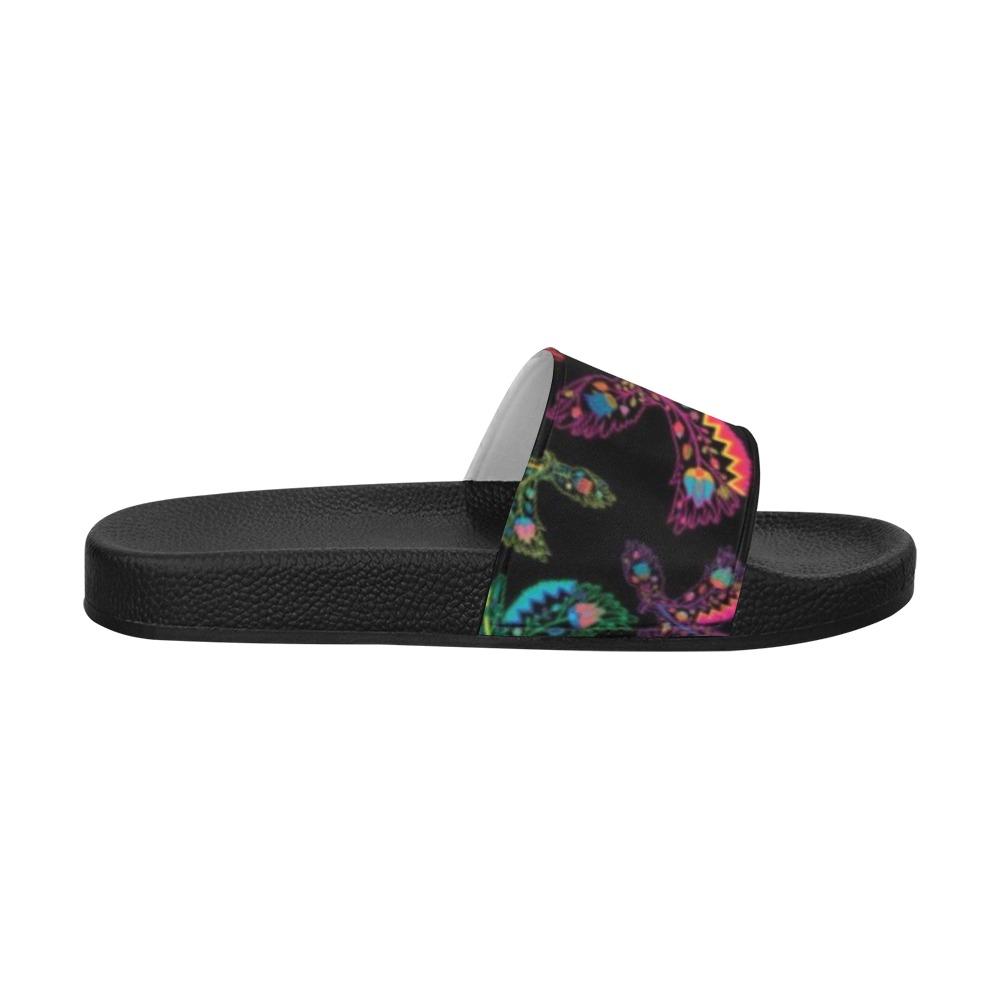 Floral Eagle Women's Slide Sandals (Model 057) Women's Slide Sandals (057) e-joyer 