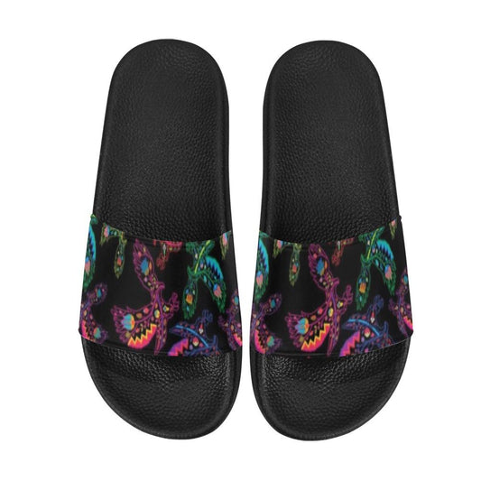 Floral Eagle Women's Slide Sandals (Model 057) Women's Slide Sandals (057) e-joyer 