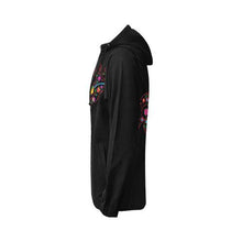 Load image into Gallery viewer, Floral Elk All Over Print Full Zip Hoodie for Women (Model H14) All Over Print Full Zip Hoodie for Women (H14) e-joyer 
