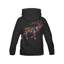 Load image into Gallery viewer, Floral Elk All Over Print Hoodie for Men (USA Size) (Model H13) All Over Print Hoodie for Men (H13) e-joyer 
