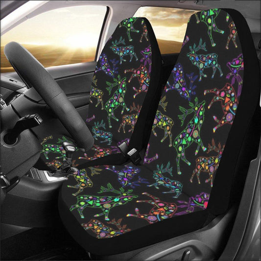 Floral Elk Car Seat Covers (Set of 2) Car Seat Covers e-joyer 