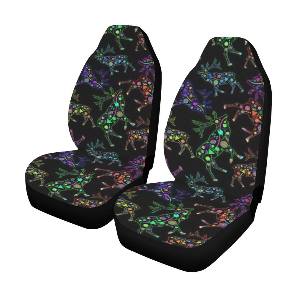 Floral Elk Car Seat Covers (Set of 2) Car Seat Covers e-joyer 