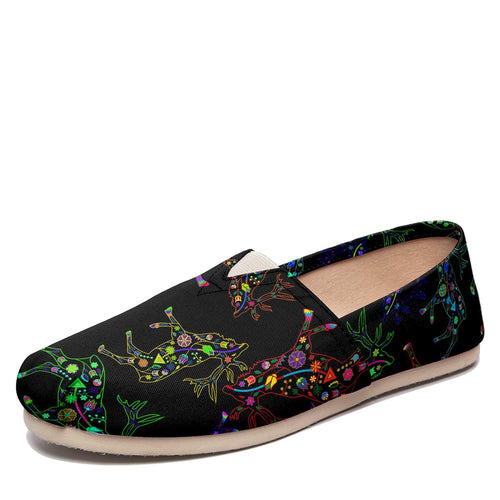 Floral Elk Casual Unisex Slip On Shoe Herman 