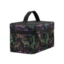 Load image into Gallery viewer, Floral Elk Cosmetic Bag/Large (Model 1658) Cosmetic Bag e-joyer 
