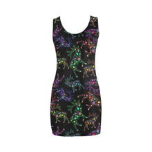 Load image into Gallery viewer, Floral Elk Medea Vest Dress (Model D06) Medea Vest Dress (D06) e-joyer 
