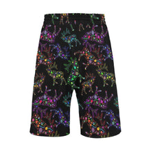 Load image into Gallery viewer, Floral Elk Men&#39;s All Over Print Casual Shorts (Model L23) Men&#39;s Casual Shorts (L23) e-joyer 
