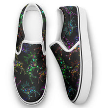 Load image into Gallery viewer, Floral Elk Otoyimm Canvas Slip On Shoes otoyimm Herman 
