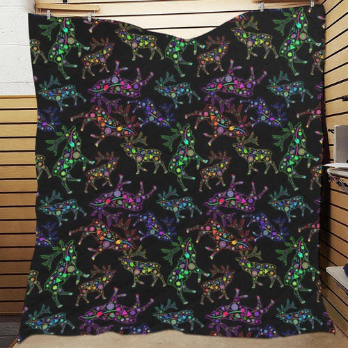 Floral Elk Quilt 70